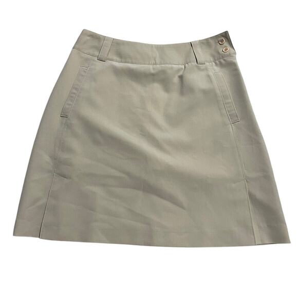 Sport Haley Golf Skort Stretch Skirt Womens 4 Khaki Pockets Performance Active - Picture 1 of 9